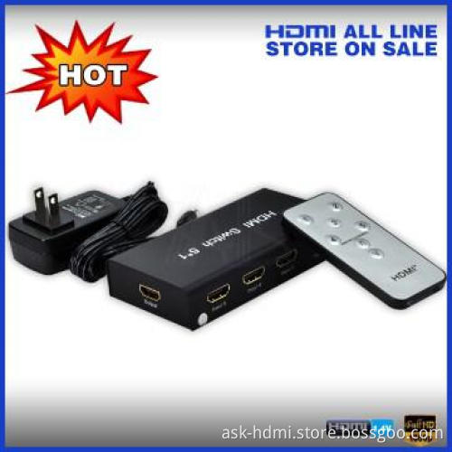 5 port hdmi switch switcher selector